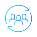 people cycle icon